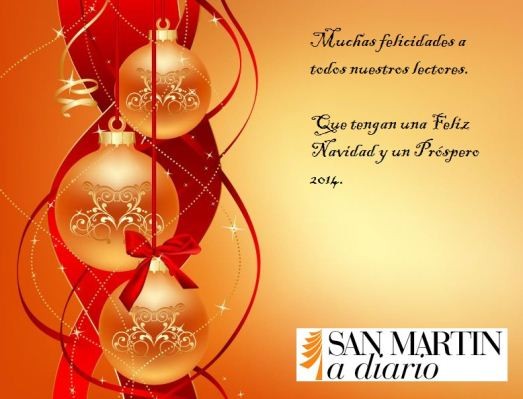 Hoy es Nochebuena y mañana es Navidad - San Martin a DIARIO